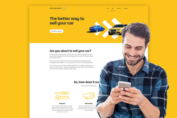 The Car Spot - new website for used car business The Car Spot - new website for used car business
